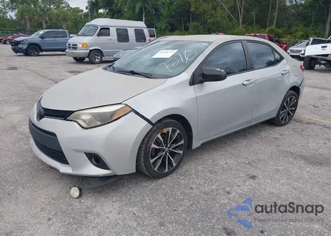 2014 Toyota Corolla Le z USA, uszkodzony, nr VIN 2T1BURHE1EC147216